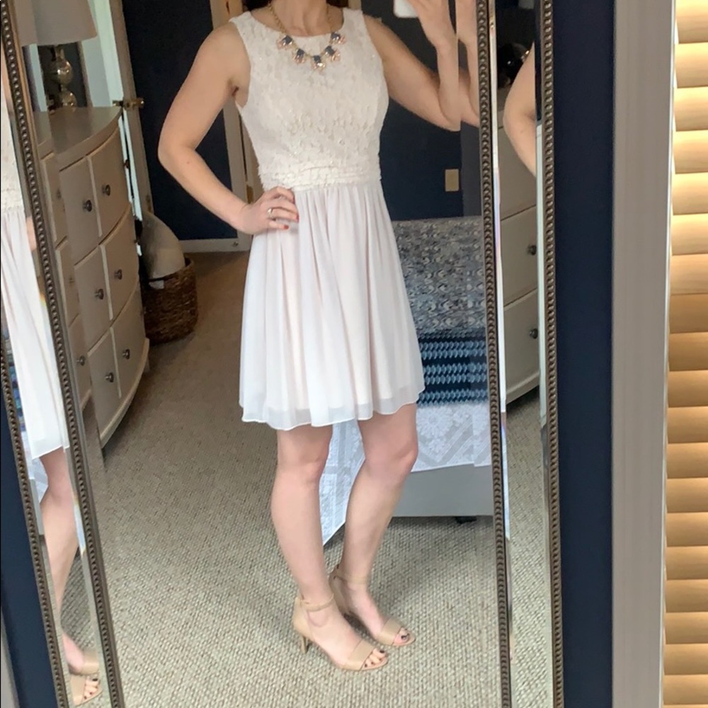 Blush dress